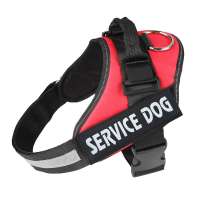 Service Dog Harness Easy Walk Pet Harness Classic Nylon Dog Harness